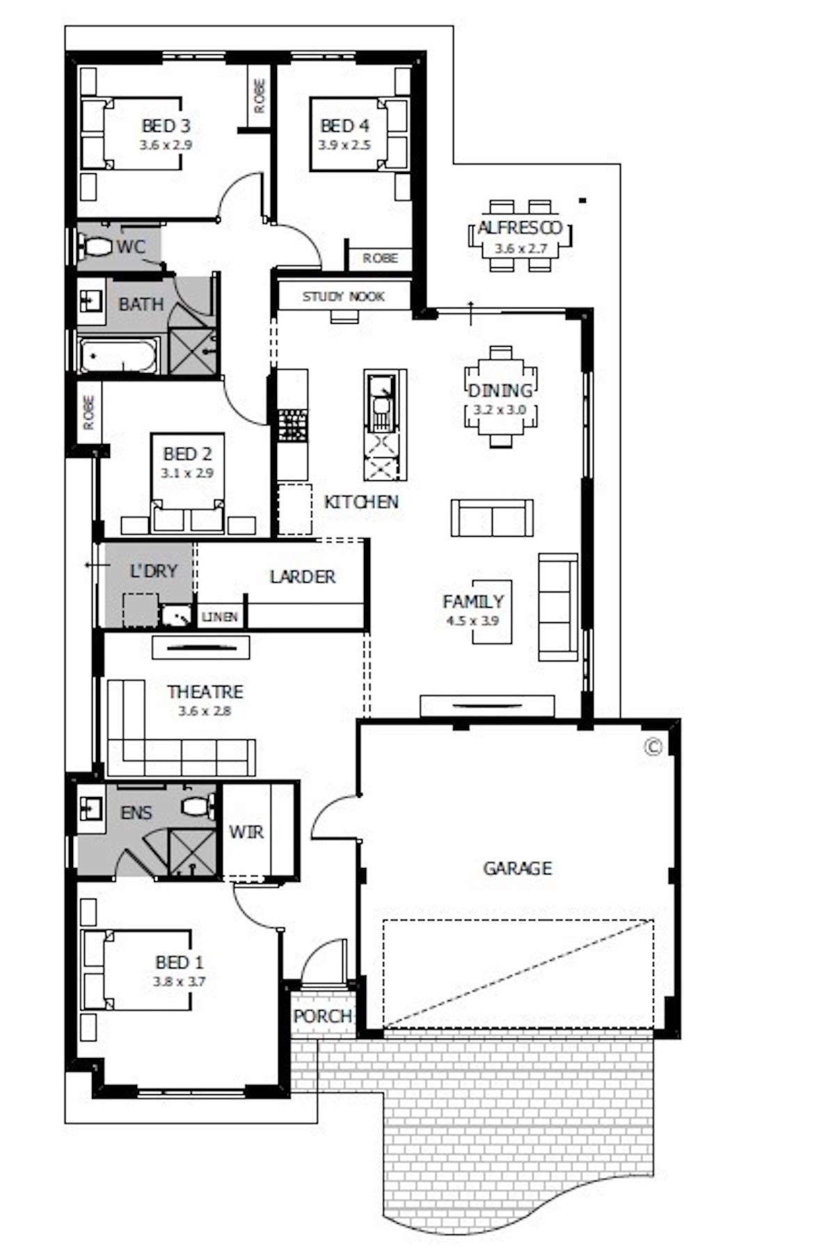 hamilton-by-homebuyers-centre-lake-treeby-house-and-land-package-floorplan