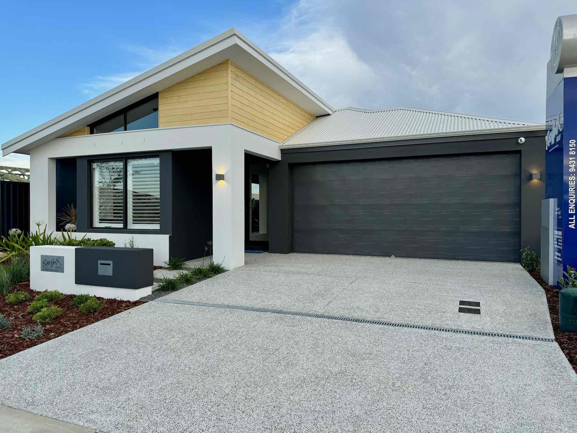 Ross North Piermont Signature display home lake treeby display village elevation