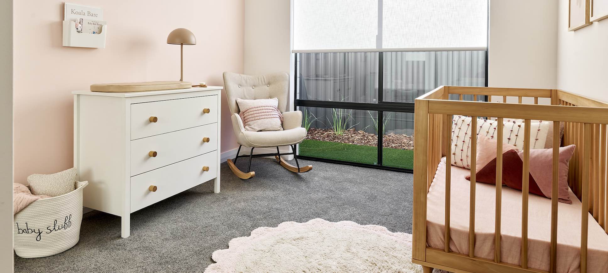 Lake Treeby Display Village Plunkett Display Home kids bedroom cot The Avenue