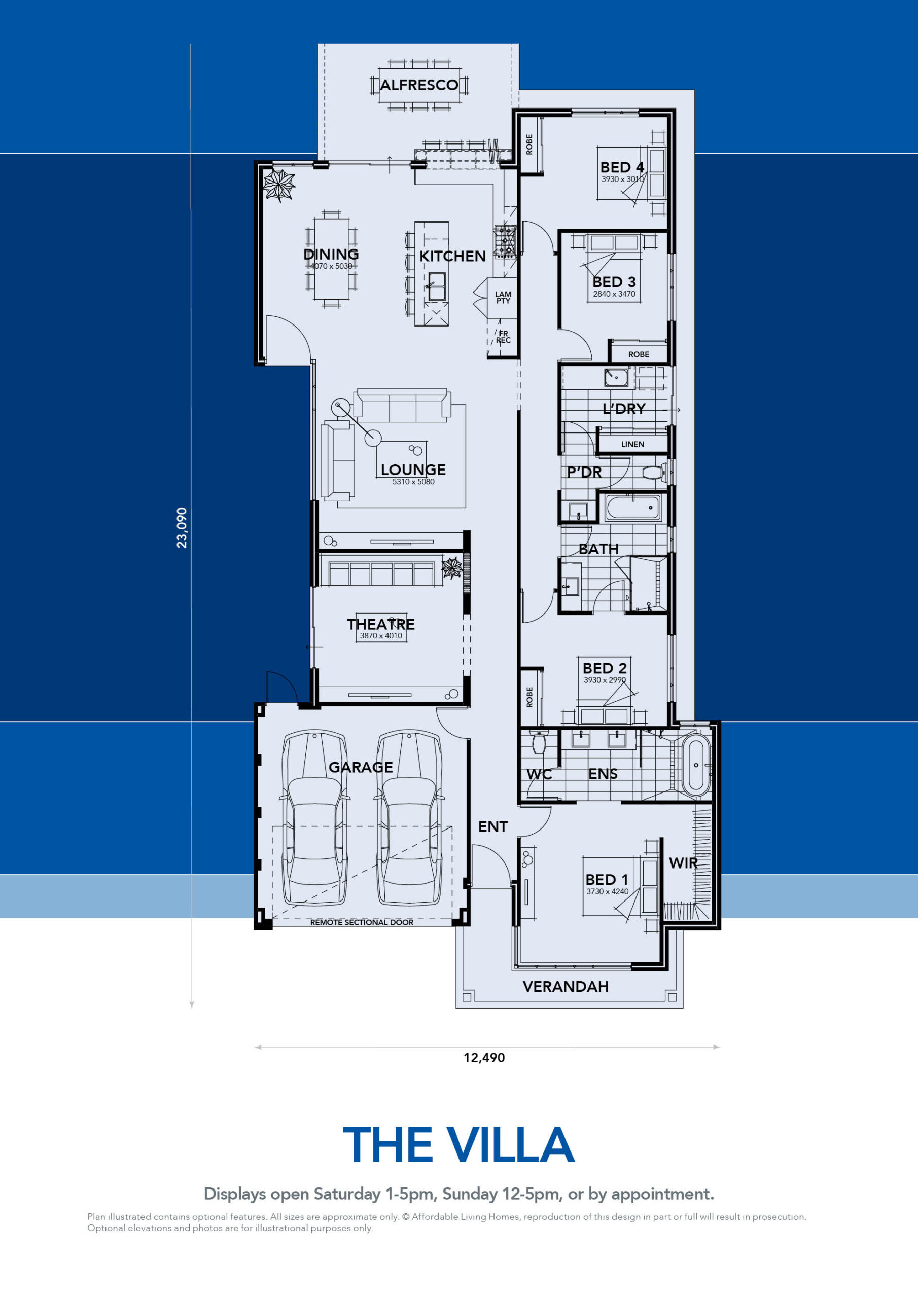lake treeby display village affordable living floor plan the villa