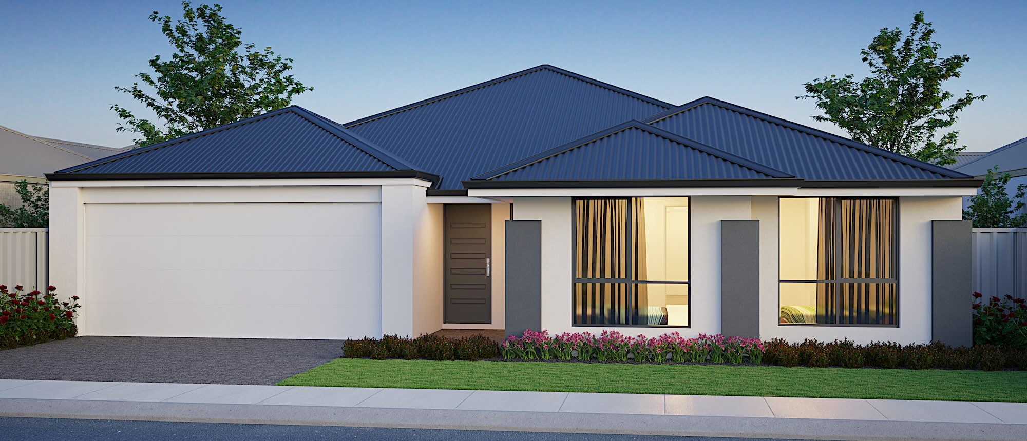 Lake treeby house and land packages blueprint homes bronte beach elevation