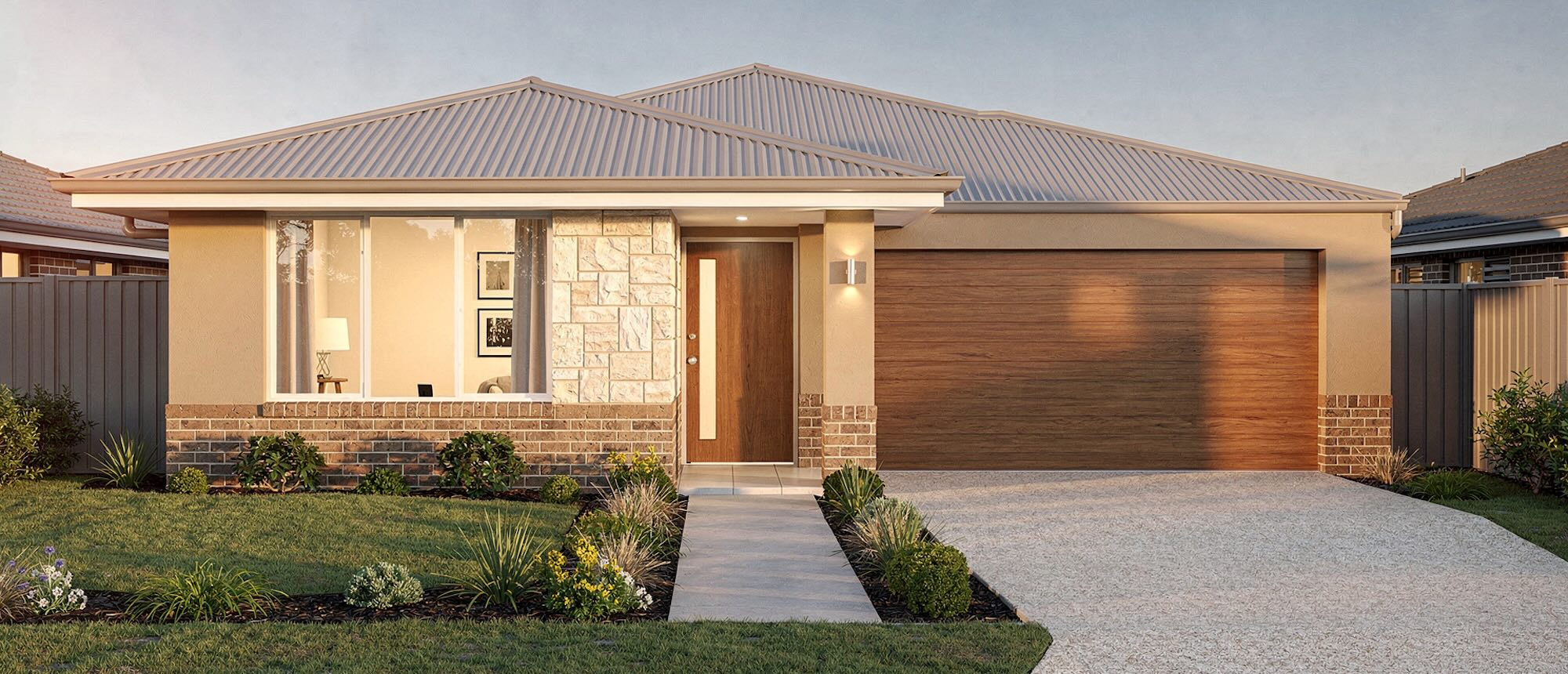 Lake Treeby house and land packages emily rose homes Lot 860 render